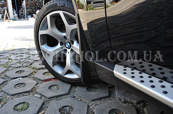 Брызговики на BMW X6 2007, брызговики для х6 2007 (полный кт 4-шт)
