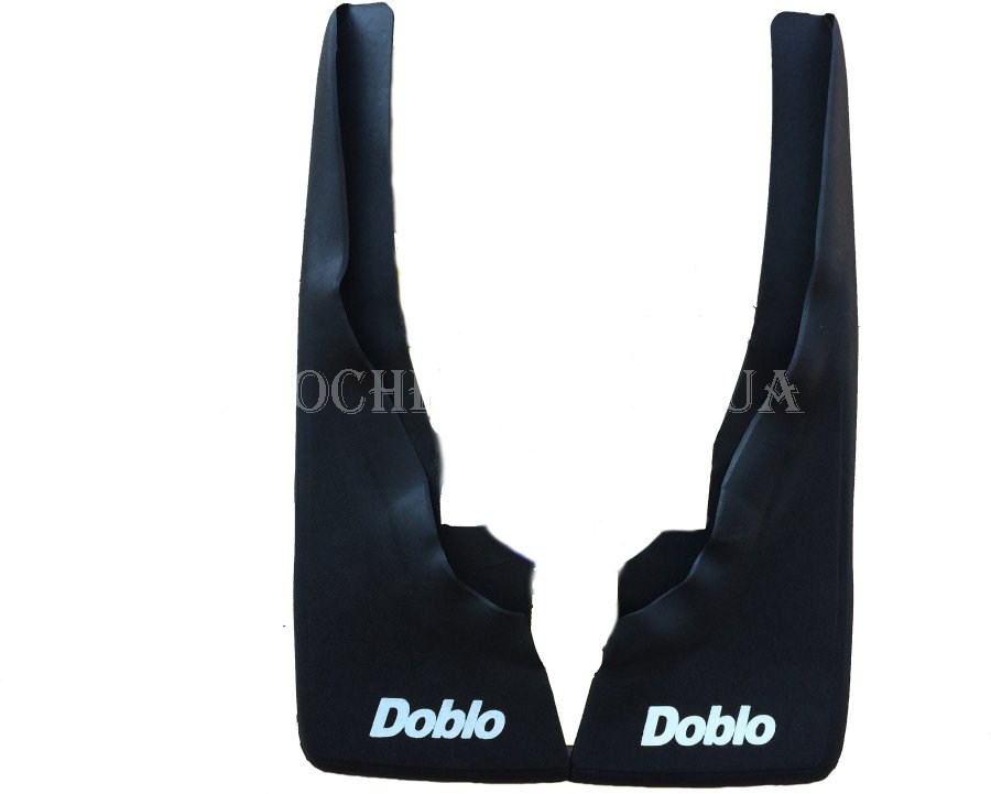 Брызговики на Fiat Doblo 2001 - 2009, брызговики для добло, передние 2шт