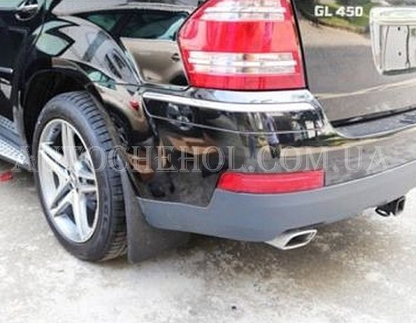 Брызговики на Mercedes Benz Gl 2010, брызговики для мерседес гл 2010 (полный кт 4-шт)