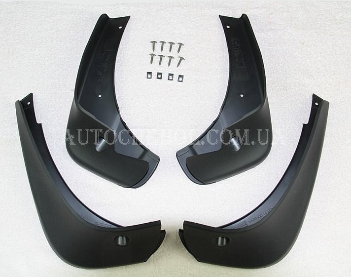 Брызговики на Nissan Qashqai 2007 - 2012, брызговики для кашкай, комплект