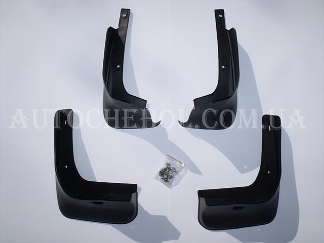 Брызговики на Toyota Corolla 2007 -2013, брызговики для королы 2007 (полный кт 4-шт)