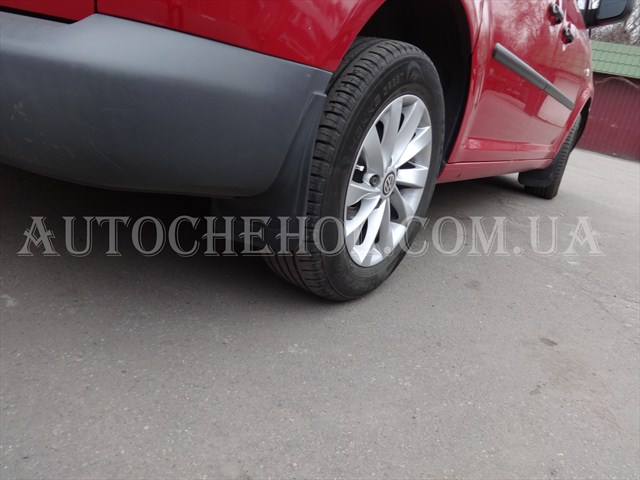 Задние брызговики на Volkswagen Caddy, брызговики для caddy, Польша