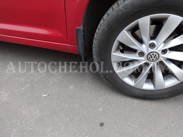 Передние брызговики на Volkswagen Caddy, брызговики для caddy, Польша