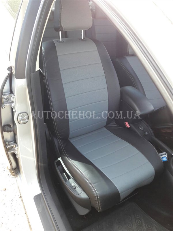 Красные чехлы на сиденья Citroen C4 5d, авточехлы ситроен с4, AM-S, automania