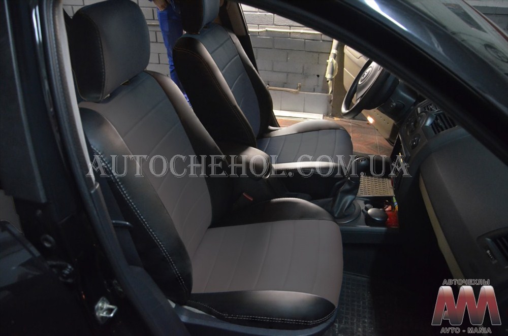 Качественные чехлы на сиденья Renault Megane 2003, авточехлы на рено меган 2003, 40/60 спинка, AM-S, automania