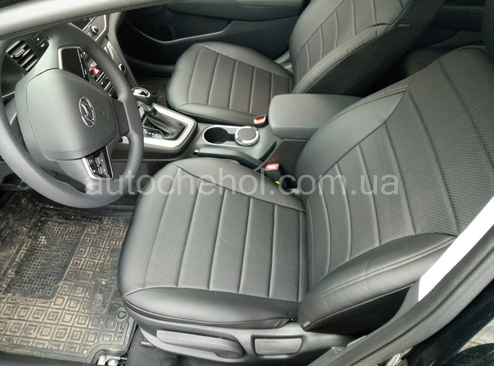 Черные чехлы на сиденья Hyundai Elantra, авточехлы хендай елантра, AM-X, automania