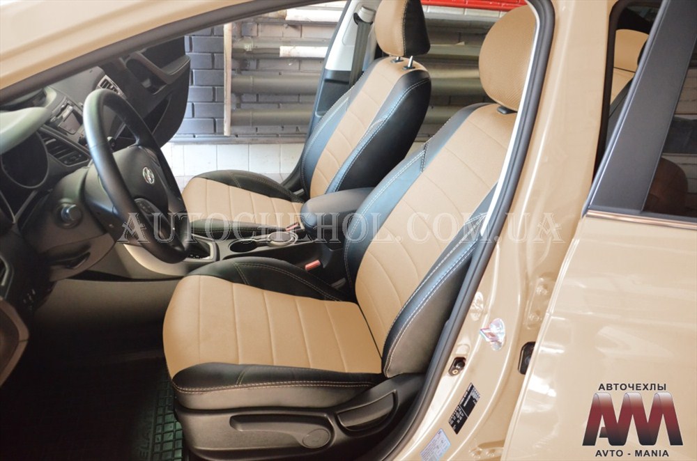 Черные чехлы на сиденья Hyundai Elantra MD, авточехлы елантра мд, AM-X, automania