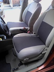 Бежевые авточехлы на сиденья Chevrolet Aveo II, Автомир