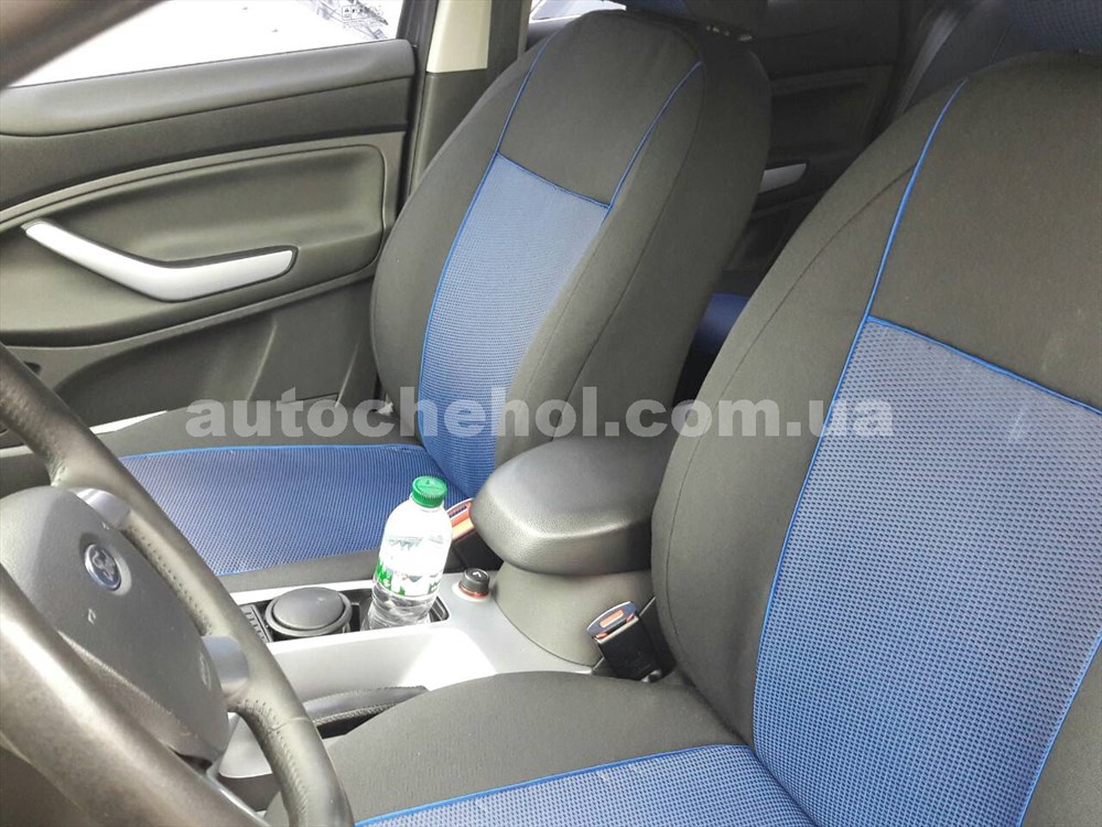 Чехлы на сиденья Ford Kuga, автоткань, АвтоМир