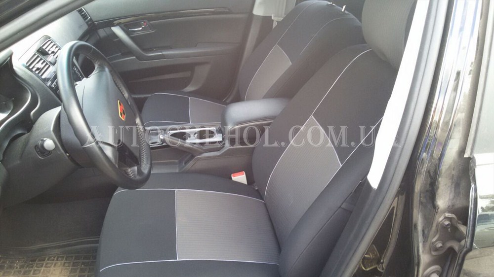 Чехлы на сиденья Geely EC8, автоткань, АвтоМир