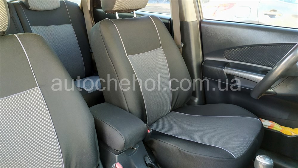 Чехлы на сиденья Hyundai Tucson, автоткань, АвтоМир