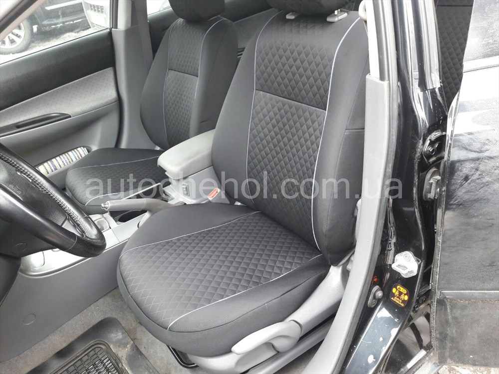 Чехлы на сиденья Mazda 6 2006, автоткань, АвтоМир