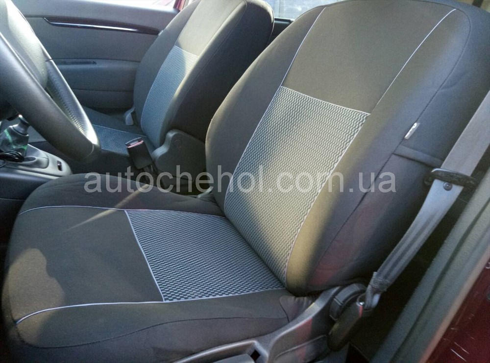 Чехлы на сиденья Renault Scenic 2009, автоткань, АвтоМир