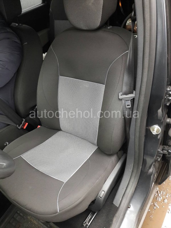 Чехлы на сиденья Renault Lodgy, автоткань, АвтоМир