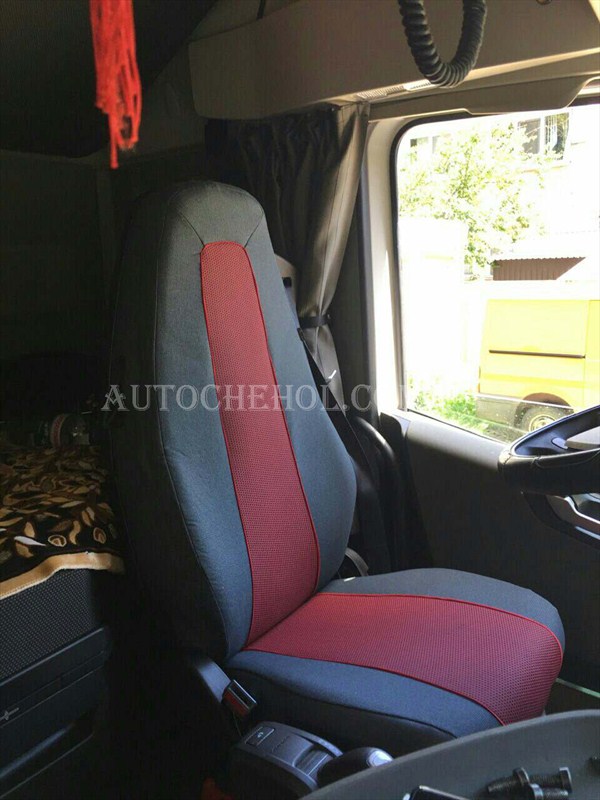 Чехлы на сиденья Volvo FH ЕВРО 6 2013, автоткань, АвтоМир