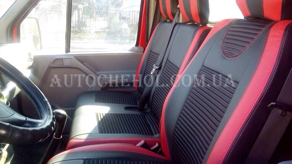 Модельные чехлы на сиденья Volkswagen LT35, чехлы на lt35, серия Color, Tuning Cobra