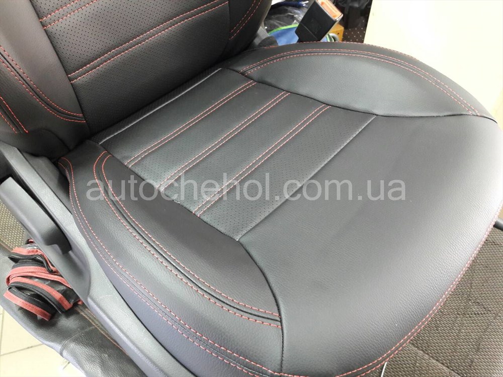 Модельные чехлы на сиденья Geely Emgrand 2017, чехлы на емгранд, Tuning Cobra