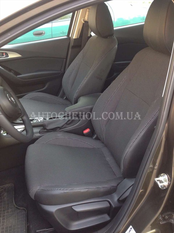Автомобильные чехлы на сиденья Mazda 3 2016, Tuning Cobra
