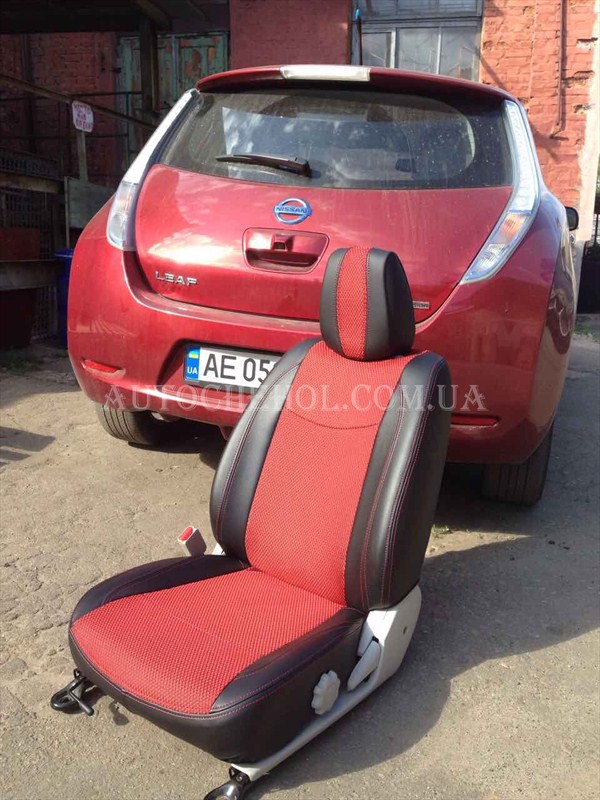 Автомобильные чехлы на сиденья Nissan Leaf, Tuning Cobra