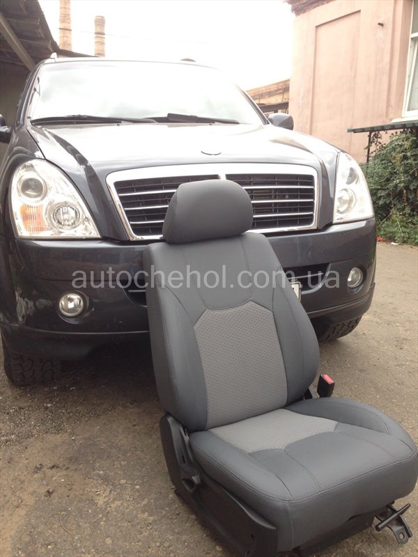 Автомобильные чехлы на сиденья SsangYong Rexton, Tuning Cobra