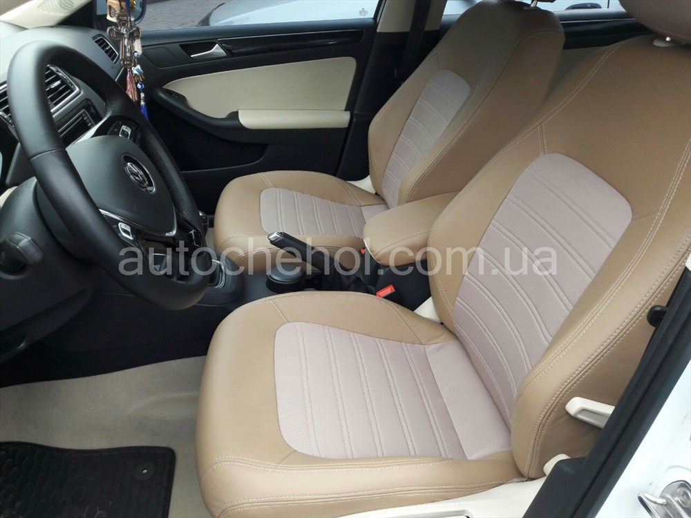 Автомобильные чехлы на сиденья Volkswagen Jetta 6, Tuning Cobra