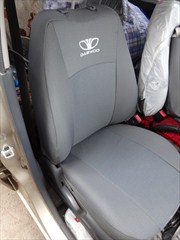 Серые автомобильные чехлы на Daewoo Matiz, чехлы на матиз, производитель Автекс
