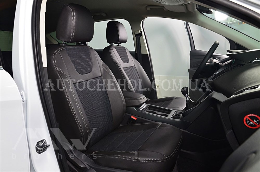 Качественные авточехлы модель динамик на Ford Kuga 2013. MW Brothers