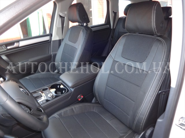 Качественные авточехлы модель на Volkswagen Toureg II. Dinamic, MW Brothers