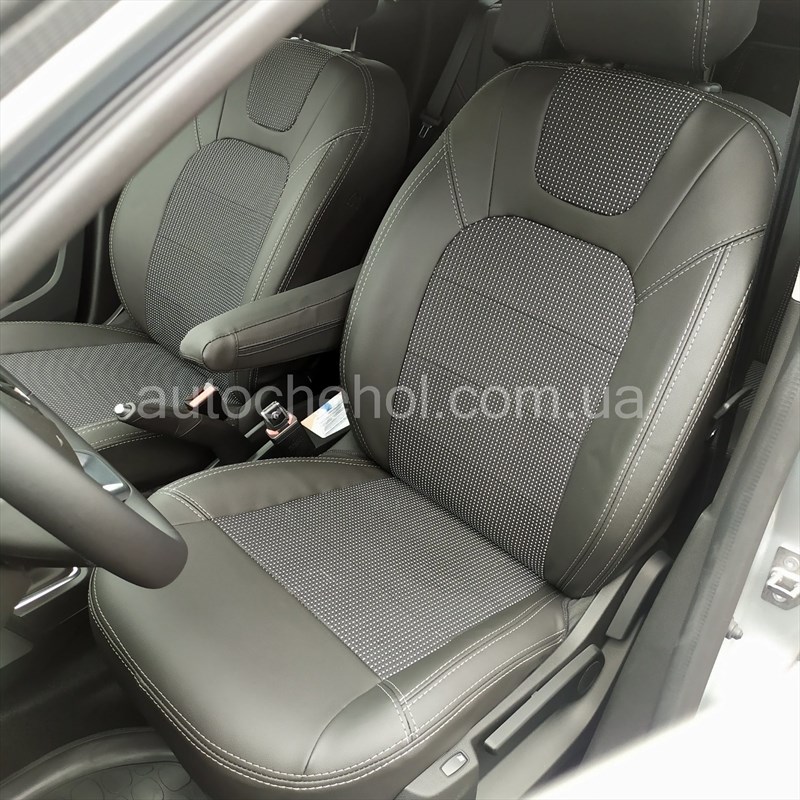 Качественные авточехлы модель динамик на Renault Duster 2019. MW Brothers