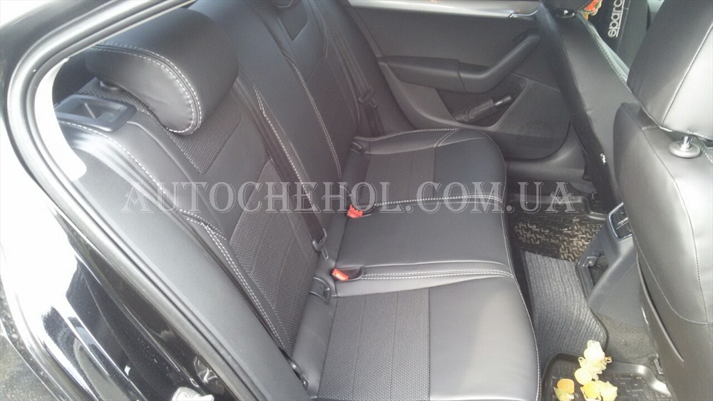 Качественные авточехлы модель динамик на Skoda A7 Dinamyc. MW Brothers