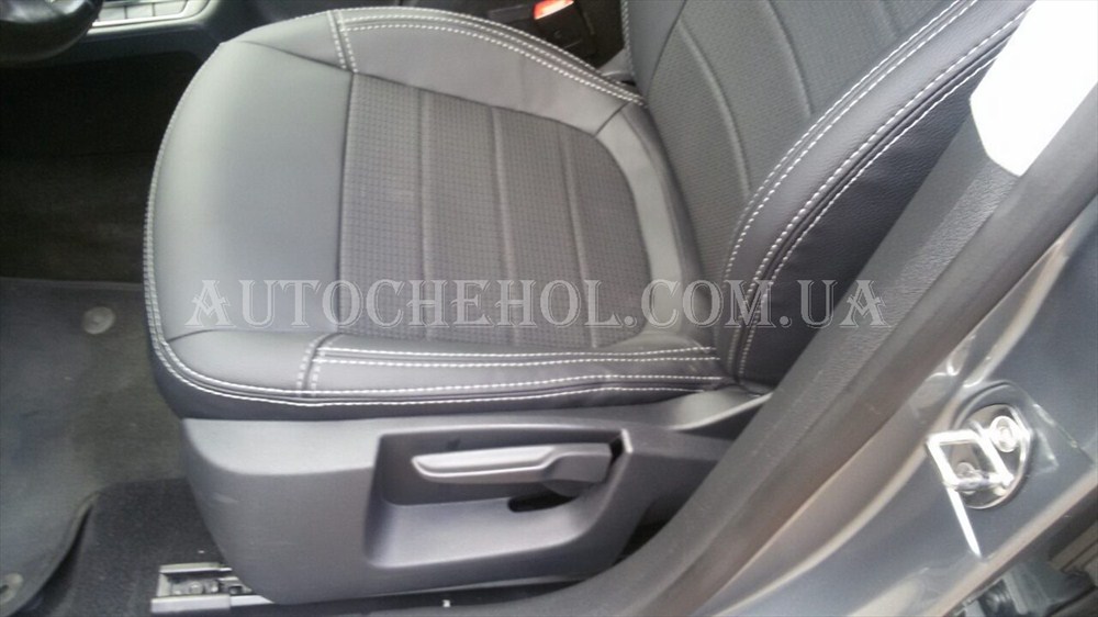 Качественные авточехлы модель динамик на Skoda Superb 2. MW Brothers