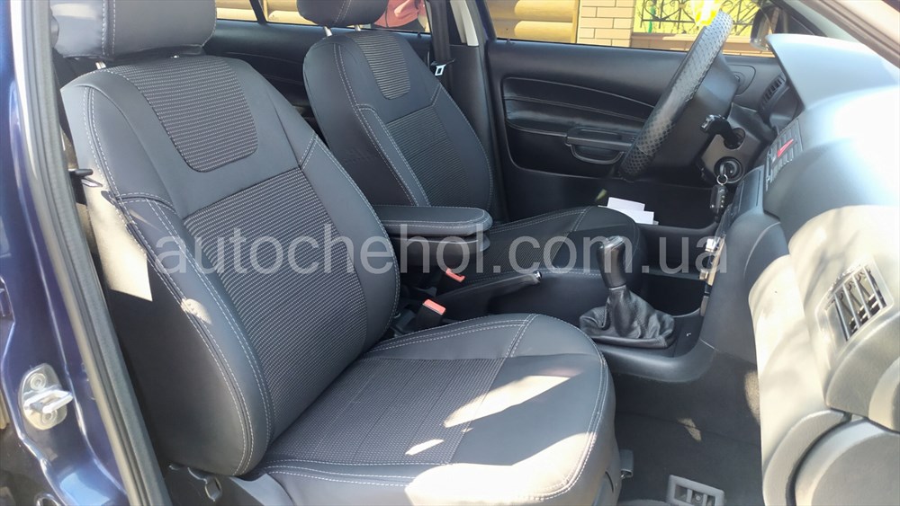 Качественные авточехлы модель динамик на Skoda Superb 2008-2015. MW Brothers