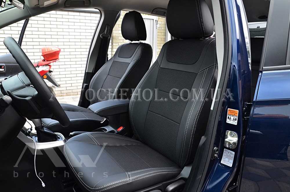 Качественные авточехлы модель динамик на Suzuki SX4 2017. MW Brothers