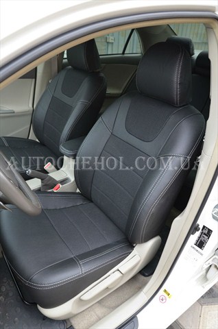 Серые качественные чехлы на Toyota Corolla 2007, Dinamic, MW BROTHERS