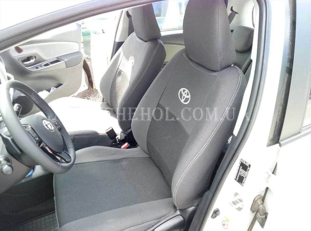 Чехлы на сиденья Toyota Yaris 2012, Елегант