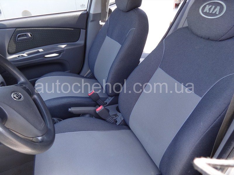 чехлы на Kia Rio 3, авточехлы киа рио 3, автомир