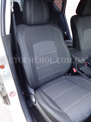 Качественные чехлы на сиденья Mazda 3(2003-2009),серая нить, Premium, MW BROTHERS