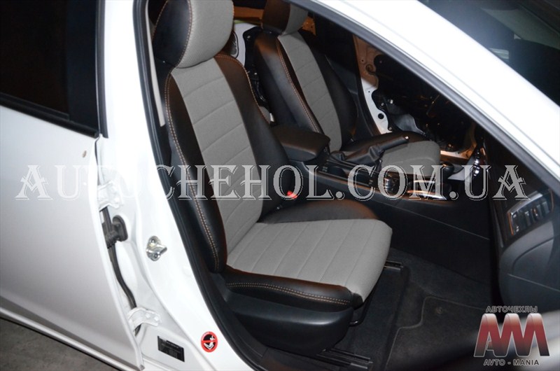 Качественные чехлы на сиденья Mazda 6 2013, авточехлы маздо 6 2012, AM-S, automania