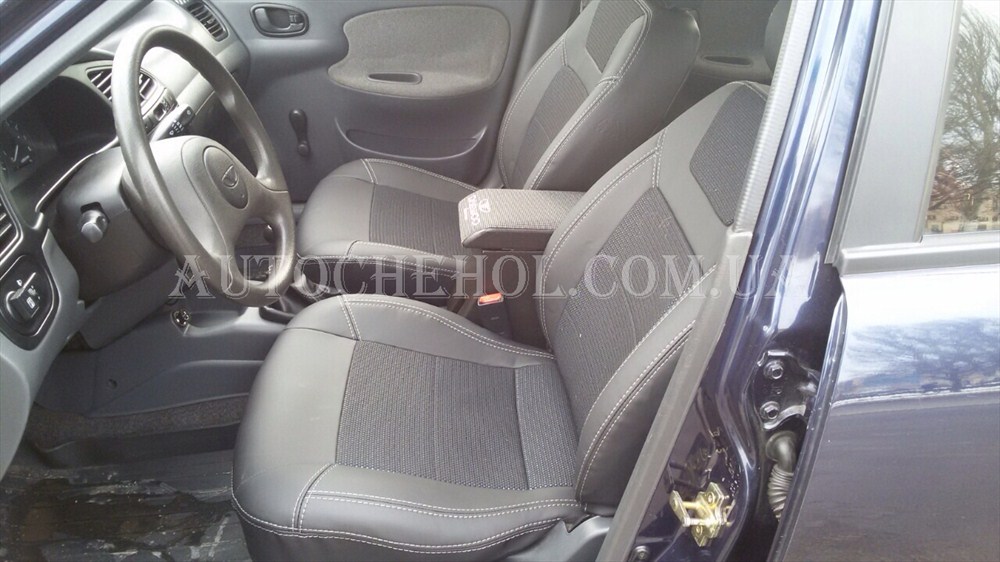 Качественные автомобильные чехлы на сиденья Daewoo Lanos, dinamic style