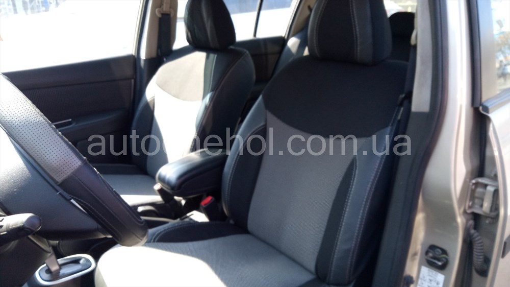 Качественные автомобильные чехлы на сиденья Nissan Tiida 2011, Premium style