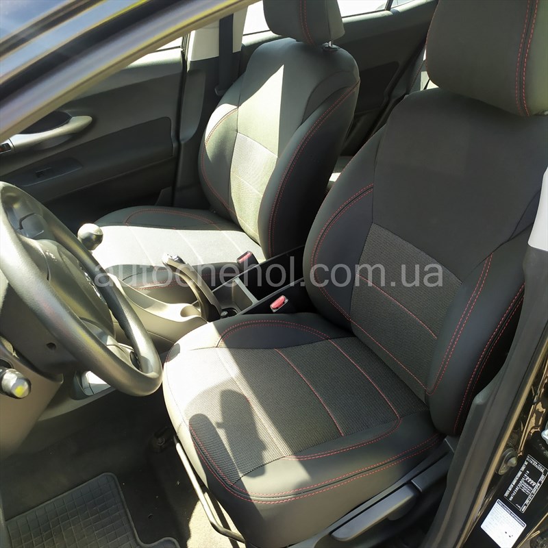 Качественные автомобильные чехлы на сиденья Toyota Auris, Premium style
