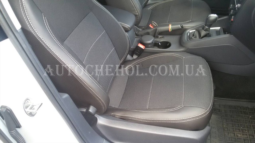 Качественные автомобильные чехлы на сиденья Volkswagen Jetta 6 2012, Premium style