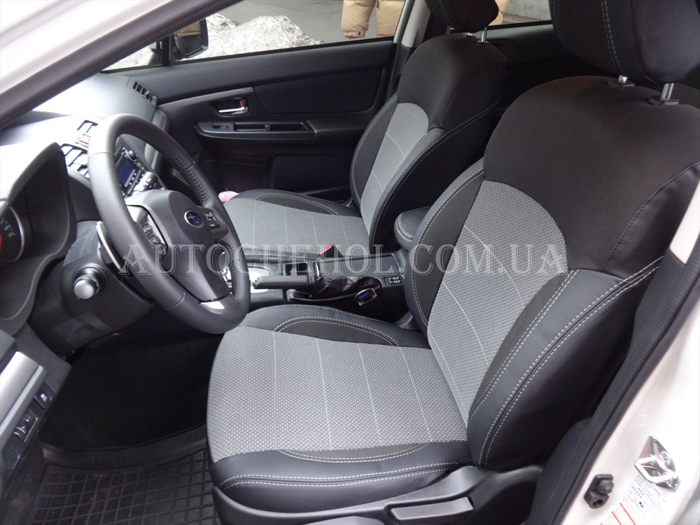 Качественные автомобильные чехлы на сиденья Subaru XV, Premium style