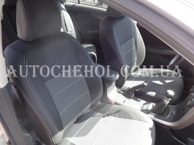 Качественные чехлы на сиденья Toyota Corola 2007,чехлы на королу, premium style