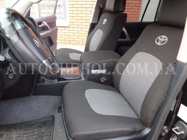 Toyota Land Cruiser 200, чехлы на lc 200. Елегант