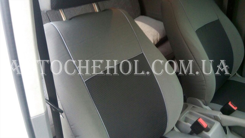 Автомобильные чехлы на VW Caddy 2 передних, автомир, 1+1