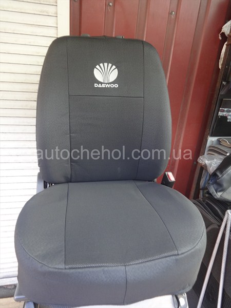 Серые Автомобильные чехлы на Daewoo Lanos, Престиж