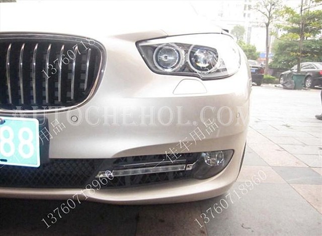 Ходовые огни на BMW GT 535 I 2010, дополнительные огни на BMW 535 2010
