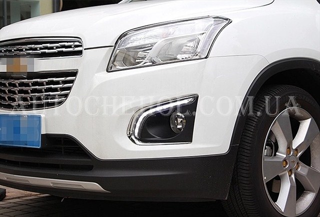 Ходовые огни на Chevrolet Tracker 2013, дополнительные огни на Chevrolet Tracker 2013