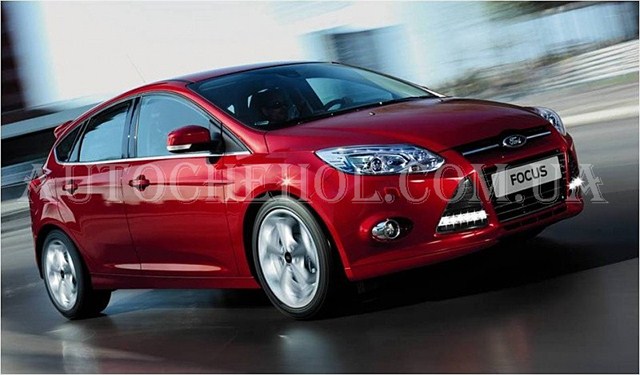 Дополнительные ходовые огни на Ford focus 2012